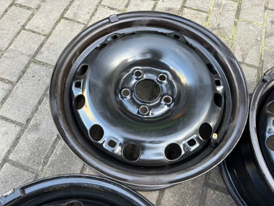FELGI STAL STALOWE 15 Skoda Seat Audi VW 5x100 6J ET43 / ET38 ORG