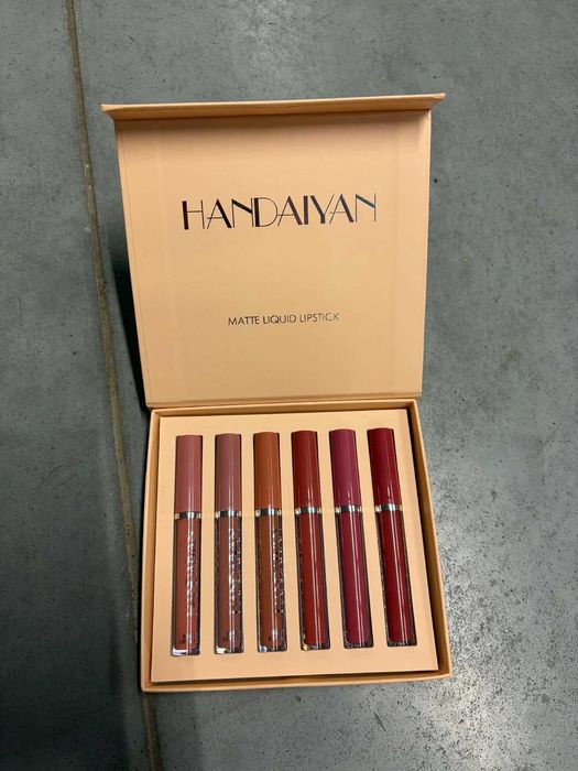 Zestaw 6 pomadek w płynie Handaiyan