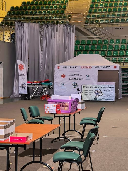 Transport sanitarny.