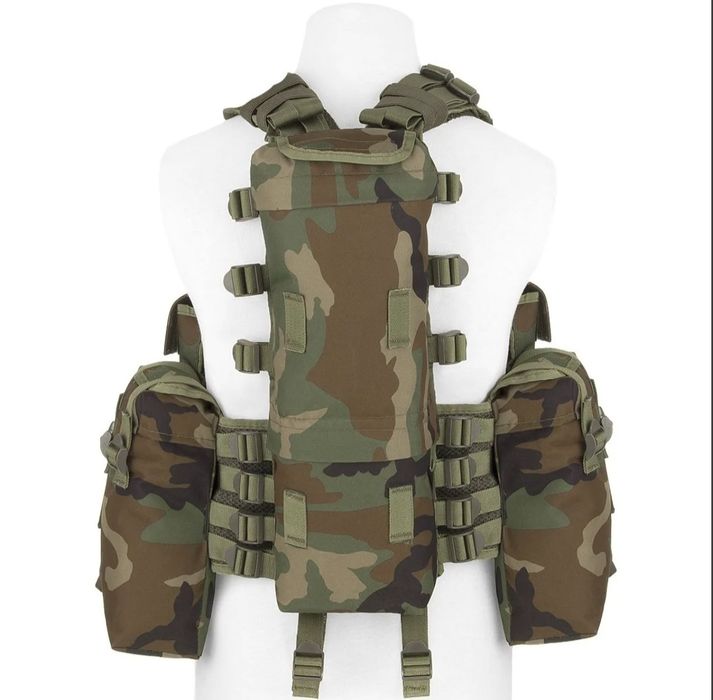 Kamizelka taktyczna Pattern 83 woodland ASG Paintball