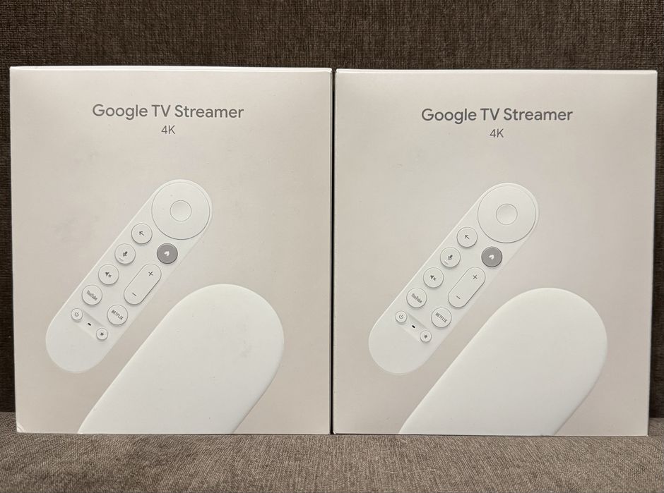 Google TV streamer 4K Porcelain