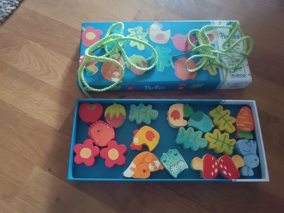 Jogo de contas em madeira Djeco