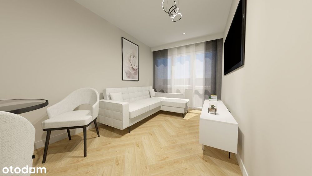 3 pokoje po generalnym remoncie, LSM ,48 m²