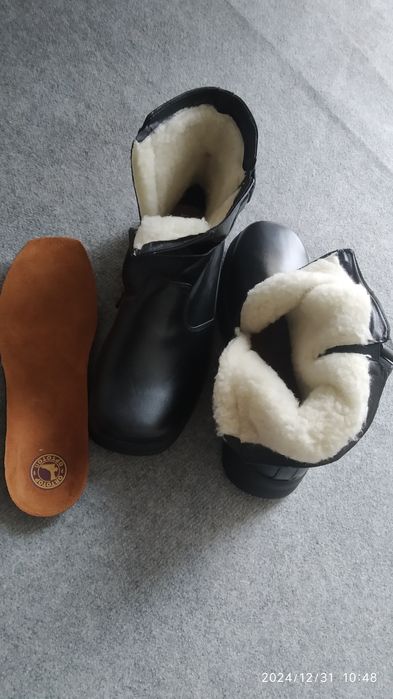 Ортопедичні чоловічі ботінки42- 43 розмір.