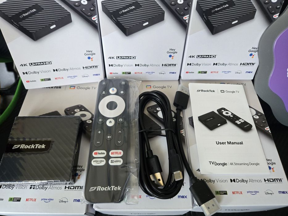 Смарт приставка RockTek GB1 2/32 ГБ, Realtek RTD1315, Netflix 4K