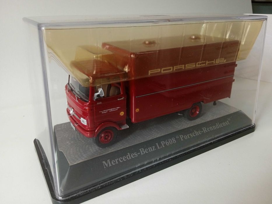 Premium ClassiXXs 1/43  Mercedes Benz LP608 "Porsche Renndienst"