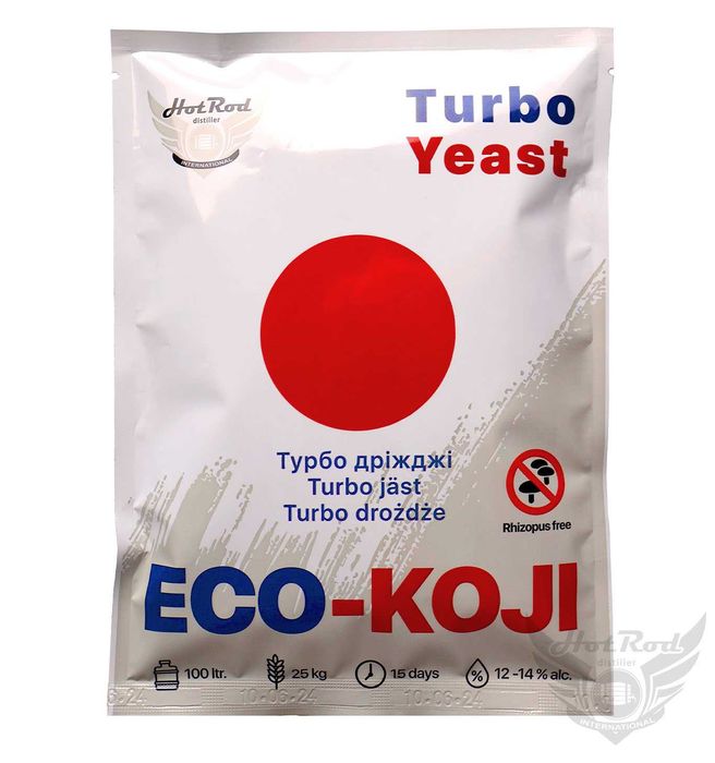 Турбо-дріжджі Hot Rod, Первак - для самогоноваріння, віскі, рому, вина