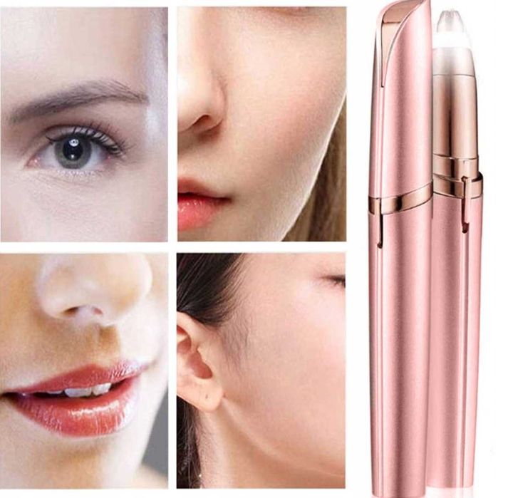 Depilator TRYMER DO BRWI twarzy nosa ciała w formie szminki