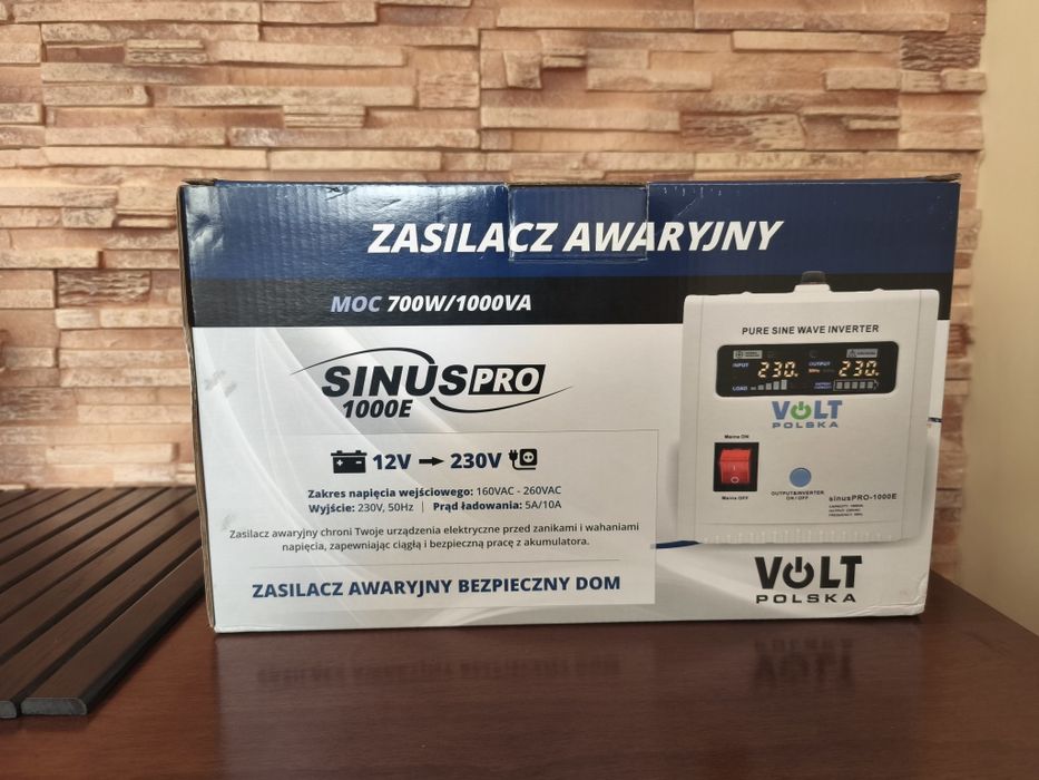 ДБЖ Volt Polska Sinus PRO 1000E 12V220V.