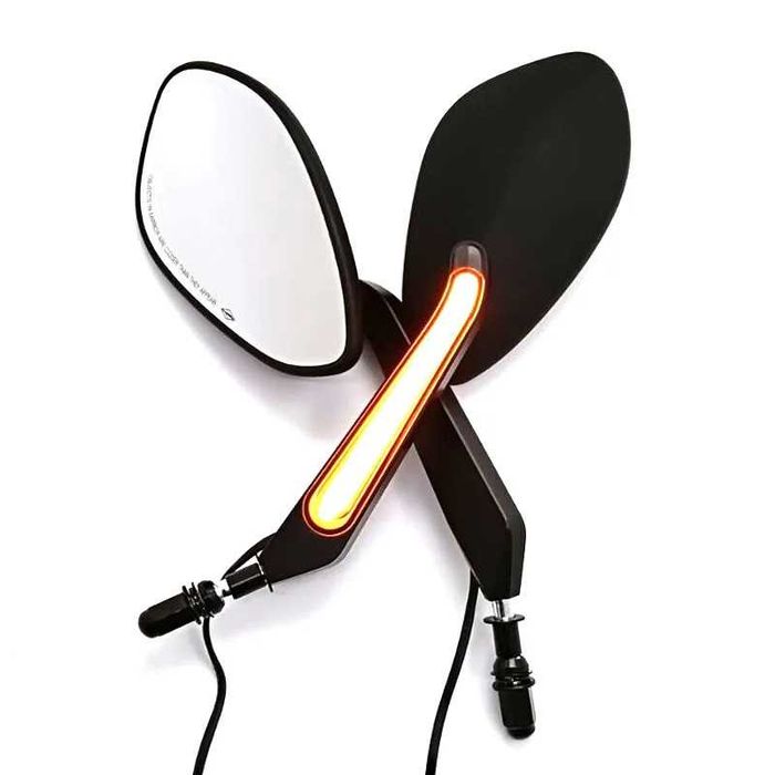 Espelhos Retrovisores LED Pisca Integrado Harley-Davidson
