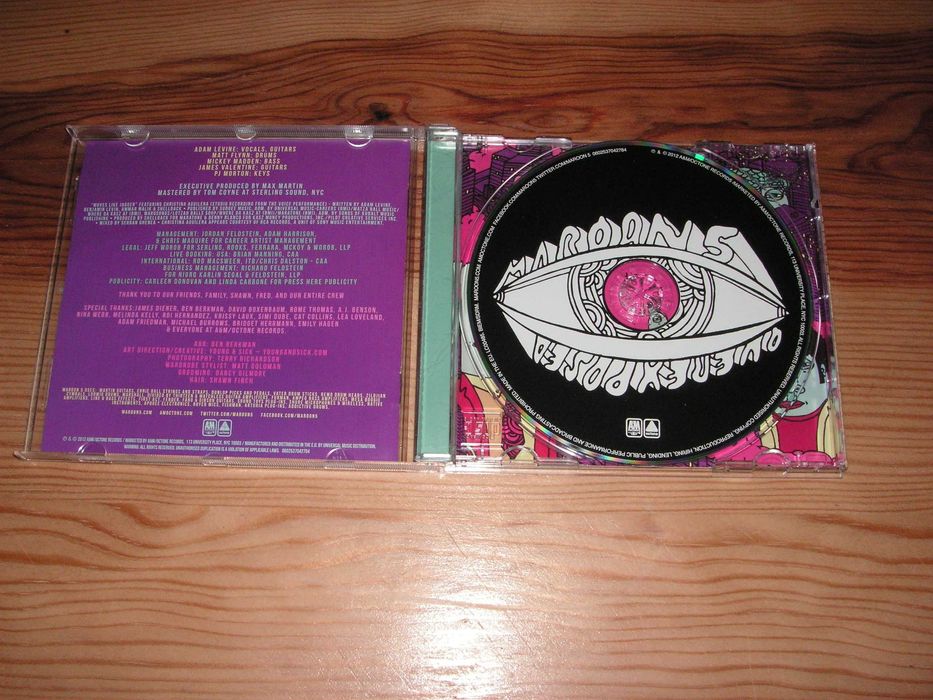 CD Maroon 5 - Overexposed