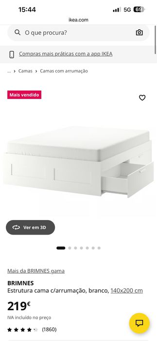 Cama Casal Brimnes