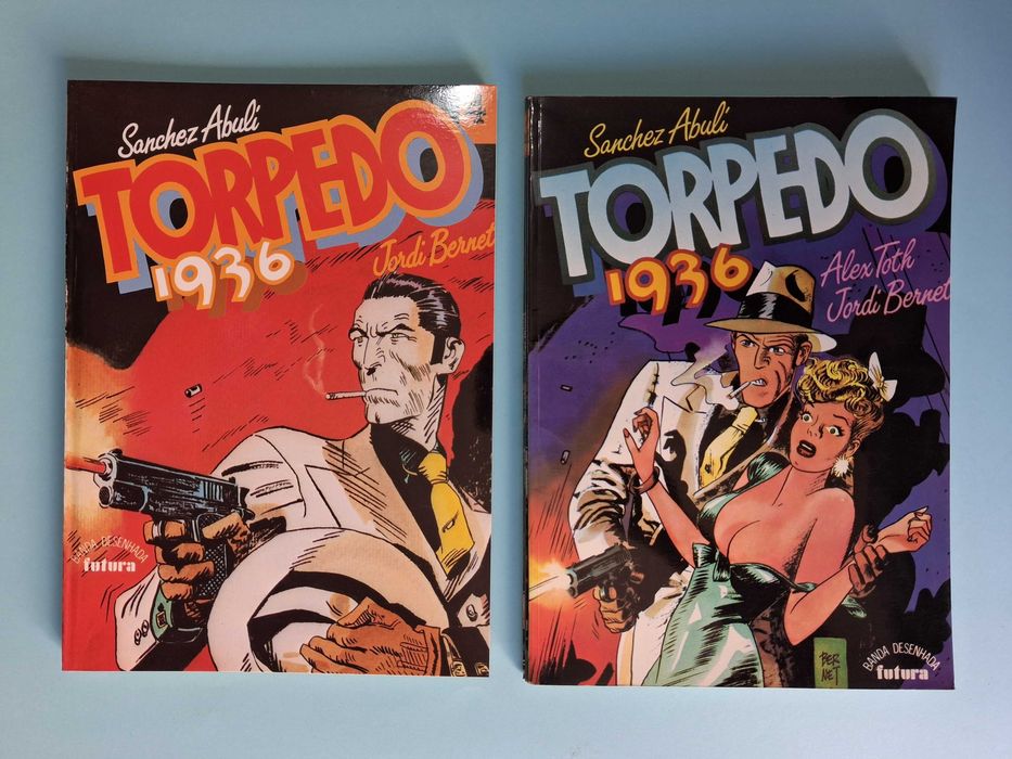 TORPEDO - Coleção completa 6 volumes Ed. Futura - Abuli Bernet Toth