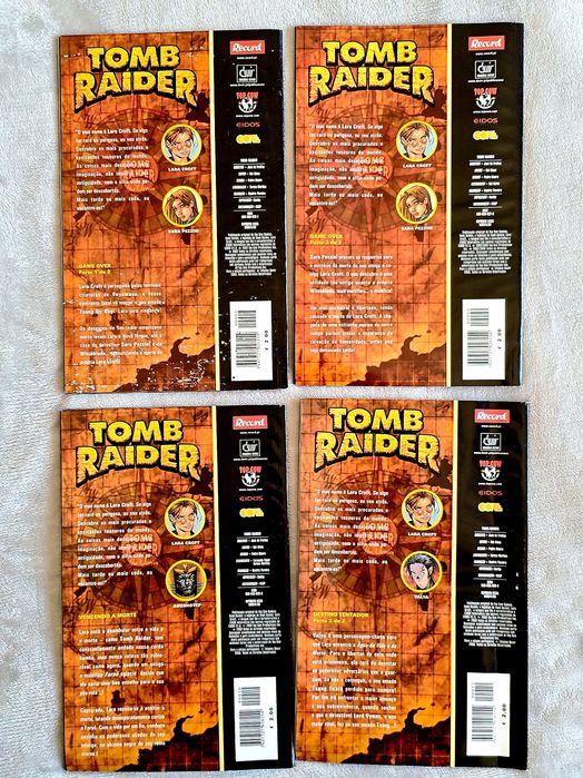 Lote de Revistas Lara Croft - Tomb Raider