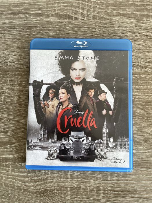 Cruella blu ray film disney 101 dalmatyńczyków