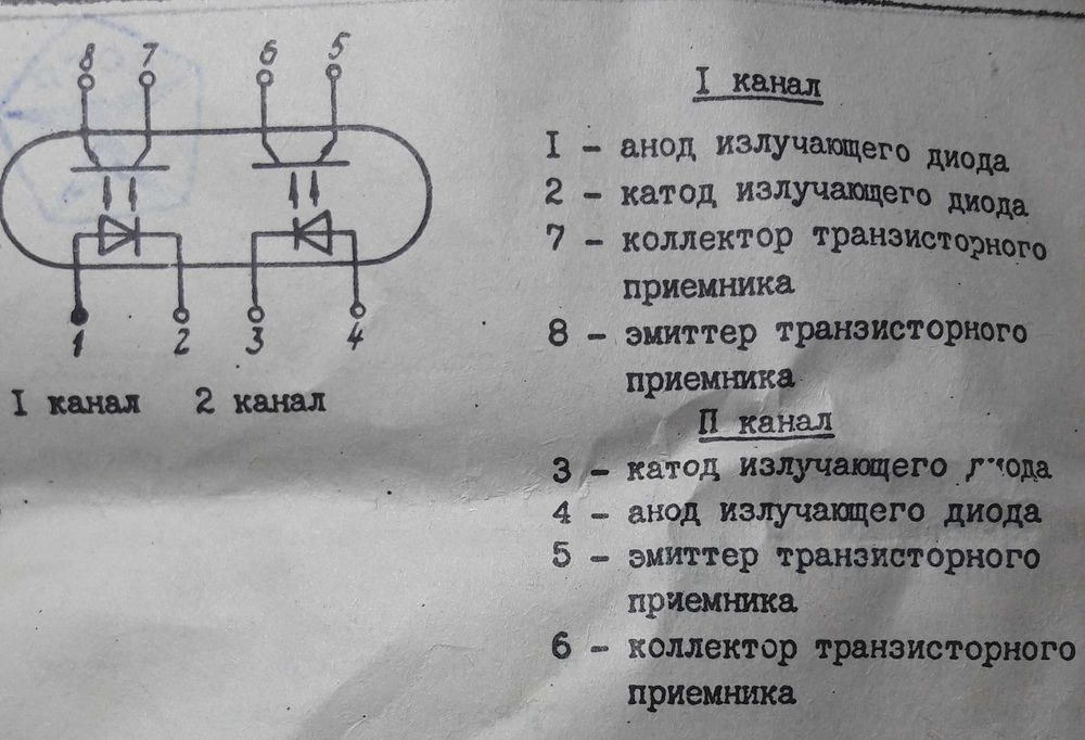 Продам оптопару транзисторную АОТ101АС