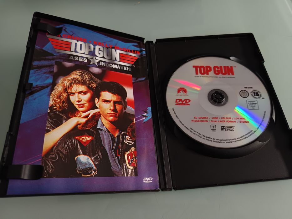 DVD top gun ases indomáveis
