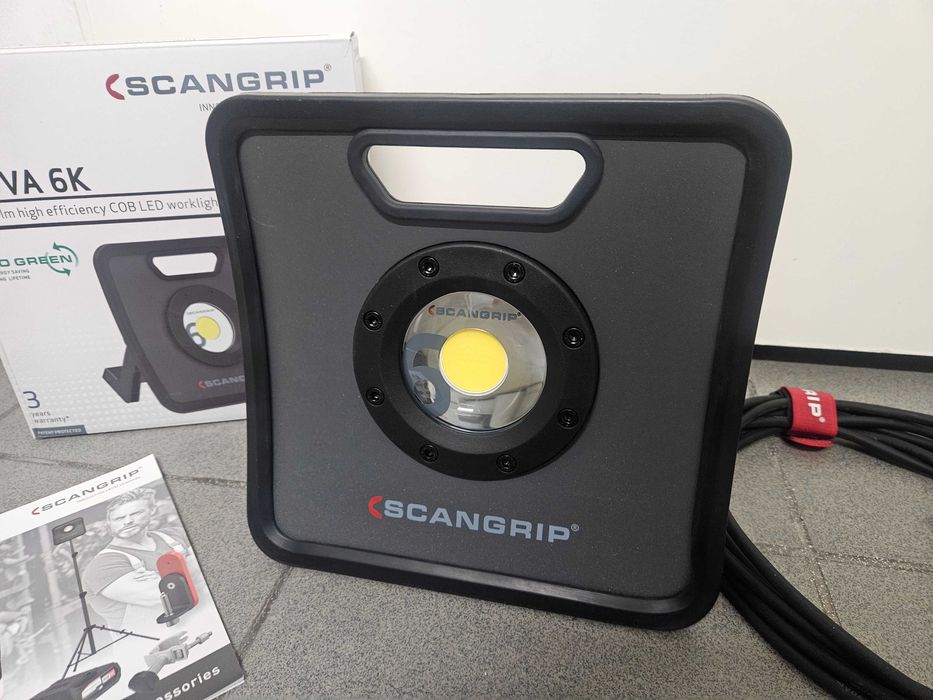 Robocza Lampa LED Reflektor SCANGRIP Nova 6K