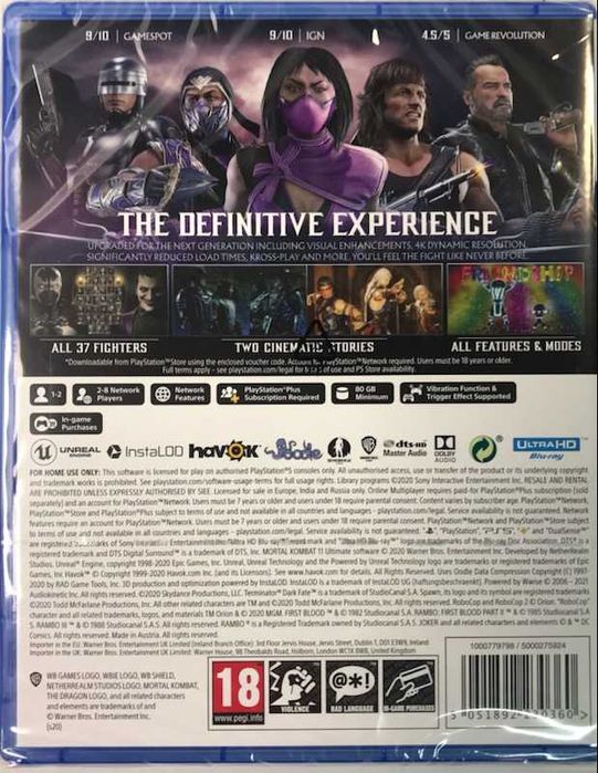 Mortal Kombat 11 Ultimate PL PS5 Nowa / Poznań / Zamiana/ Sprzedaż