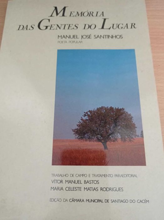 vendo livro memoria das gentes do lugar