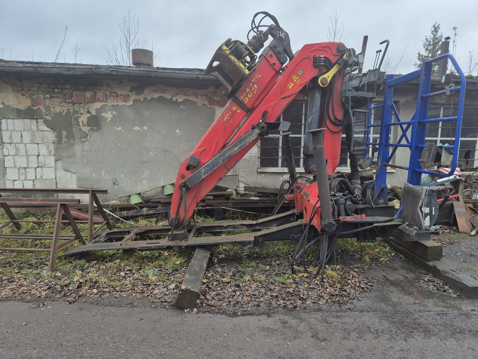 Zabudowa do drewna DOLL  dźwig na z MAN