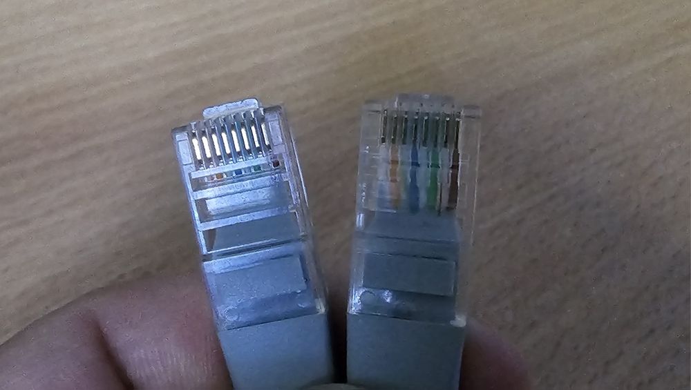 Kabel przewód sieciowy ethernet z 2ma wtyczkami RJ-45 Dł. 3m
