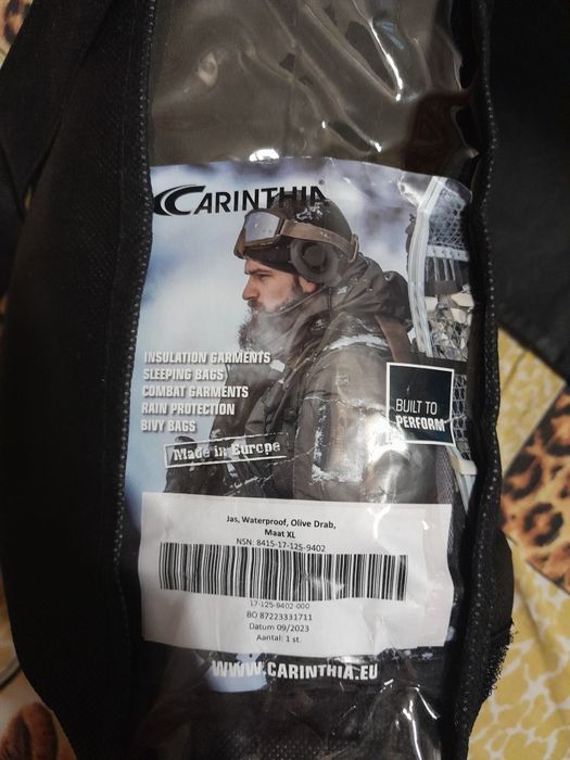 Куртка дощовик тактична Carinthia XL