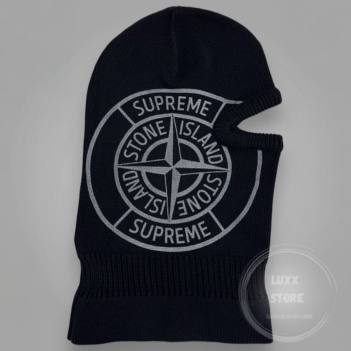 Балаклава Stone Island x Supreme 1:1 (stoneisland, стон, стонайленд)