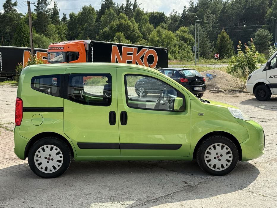 Fiat Qubo 1.4 B 87 KM 2008 R 153 TYŚ KM KLIMA Sprowadzony ZAREJESTROWANY Gwarancja