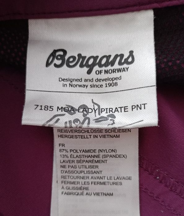 Spodnie rybaczki Bergans of Norwey damskie roz. XL