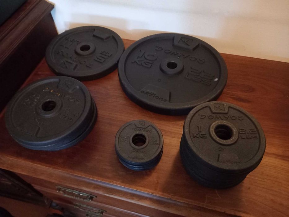 Discos musculação 28 mm