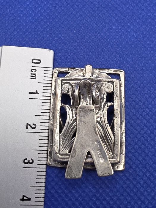 Srebrna miniaturowa ramka na zdjęcia Srebro