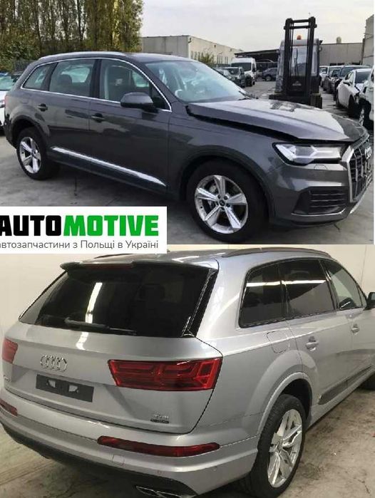Бампер AUDI Q7 рест бамапер передній, задній разборка б/у запчастини
