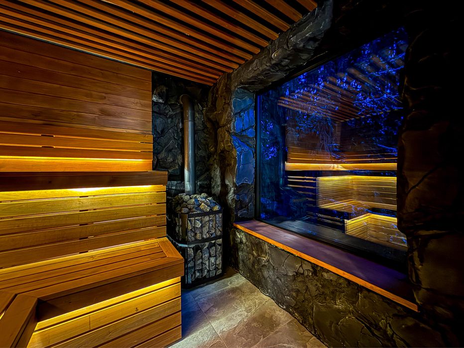 Чан і баня на дровах в Карпатах