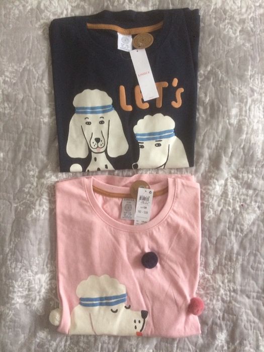 Нові реглани/футболки Lindex р.128