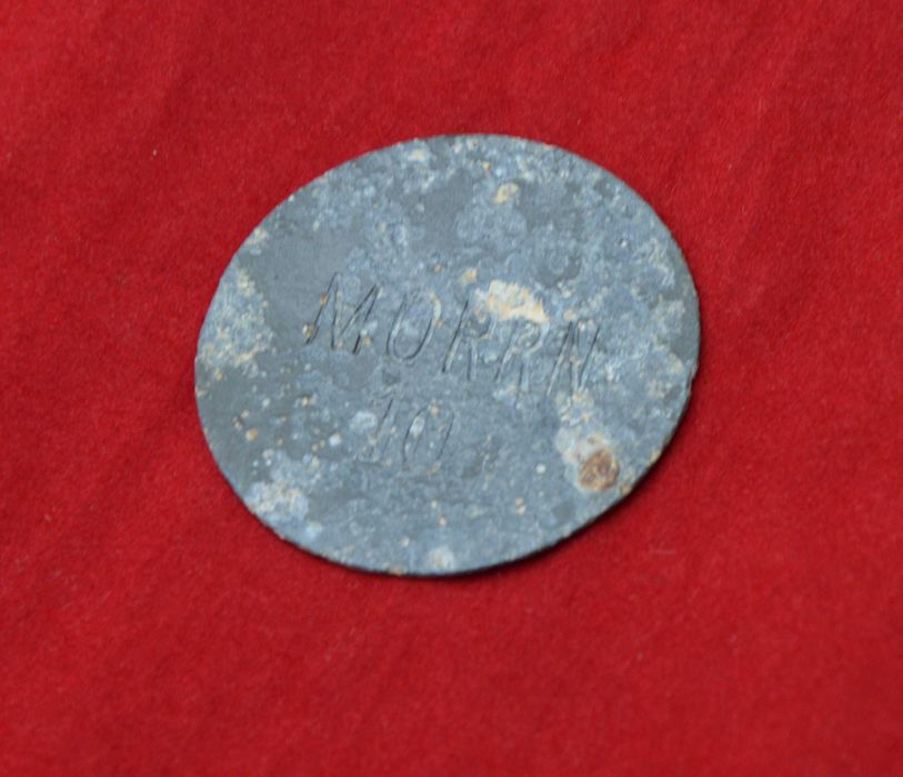 Stary Żeton dominialny Morrn Murzynowo