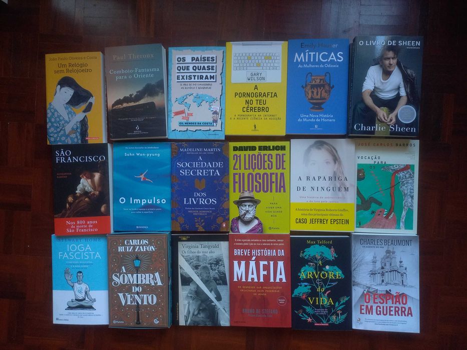Lote de 70 livros