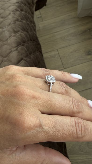 Кольцо ZBIRD с натуральными бриллиантами 0,31 ct | Золото 585 | Полный комплект