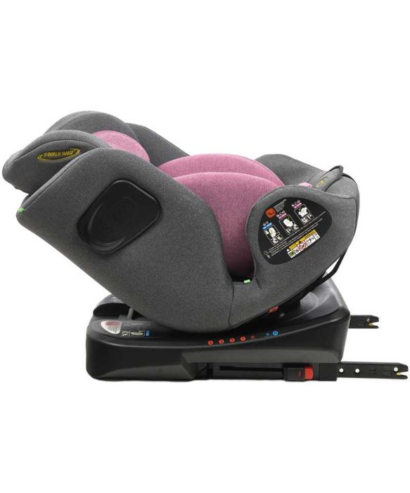 Fotelik Samochodowy COMO 40-150CM Obrotowy 360° ISOFIX z Nogą i-Size