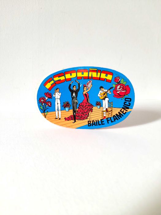 Autocolante Vintage para Janela de Carro España Baile Flamenco