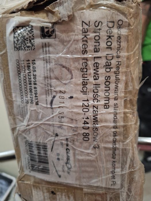 Nowa ościeżnica regulowana dąb sonoma