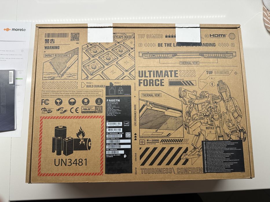 Laptop ASUS TUF Gaming A16 RTX 4050 Ryzen 7