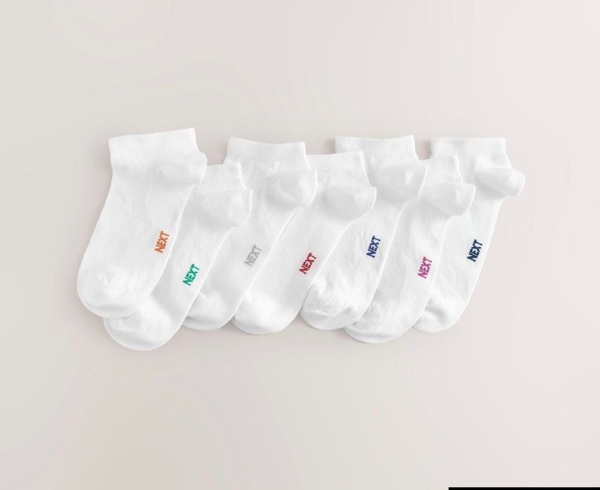 Білі короткі носочки шкарпетки
