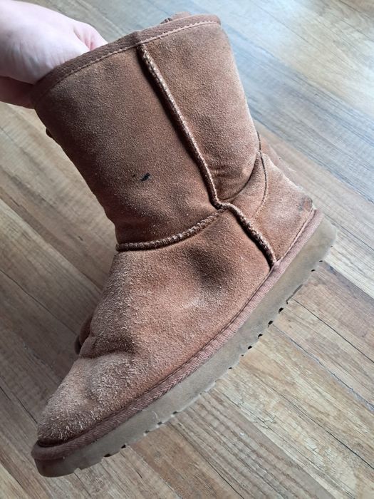 Ugg Classic short II 40 Australia uggi śniegowce skórzane brązowe zima