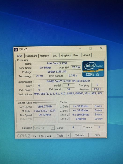 Комп'ютер Intel Core i5-3330 / 16GB RAM / HDD 500GB