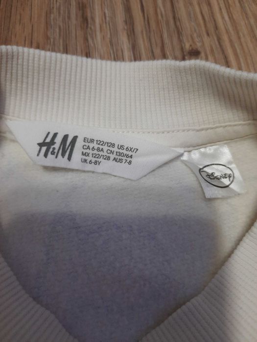 bluza bluzka chłopięca Disney H&M rozm. 122 128