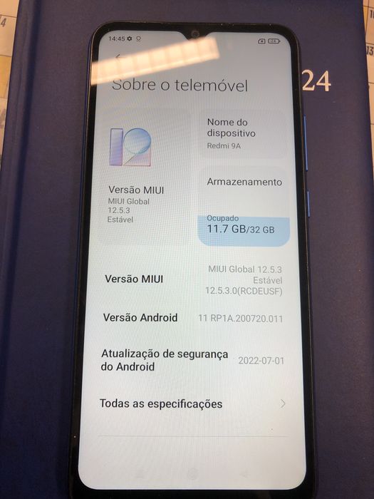 Xiaomi Redmi 9a 32Gb + capa 360°