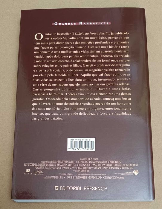 Livro "As Palavras Que Nunca Te Direi"