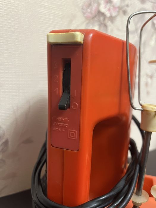 Винтажный миксер / блендер «Росток» СССР (рабочий, полный комплект)