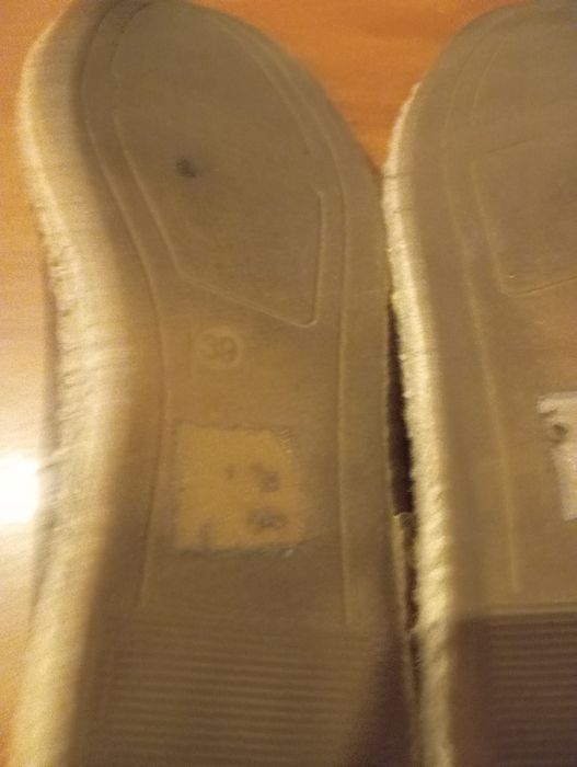 Espadryle czarne DeeZee rozmiar 39